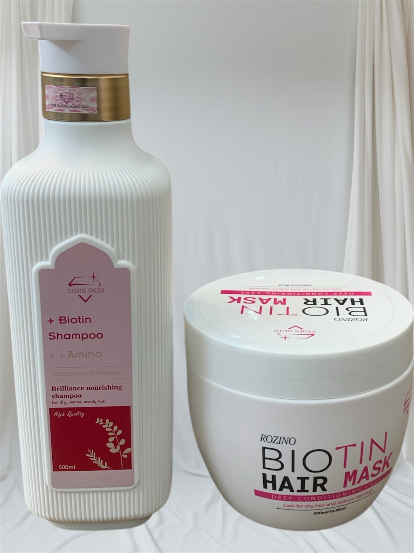 CẶP DẦU GỘI TJDIN BIOTIN