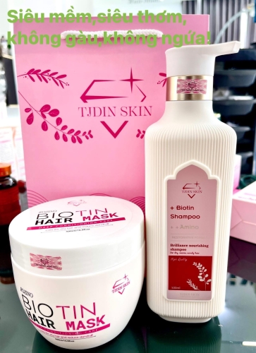 CẶP DẦU GỘI TJDIN BIOTIN